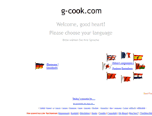 Tablet Screenshot of g-cook.com